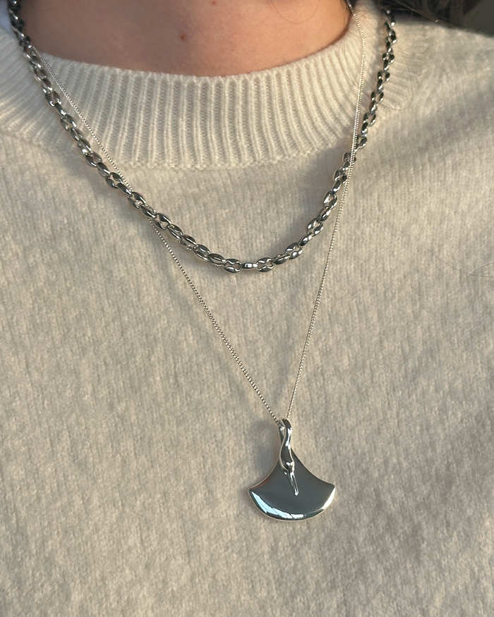 JENNY BIRD The Possibilities Pendant Necklace Silver Pendant Necklace For Women