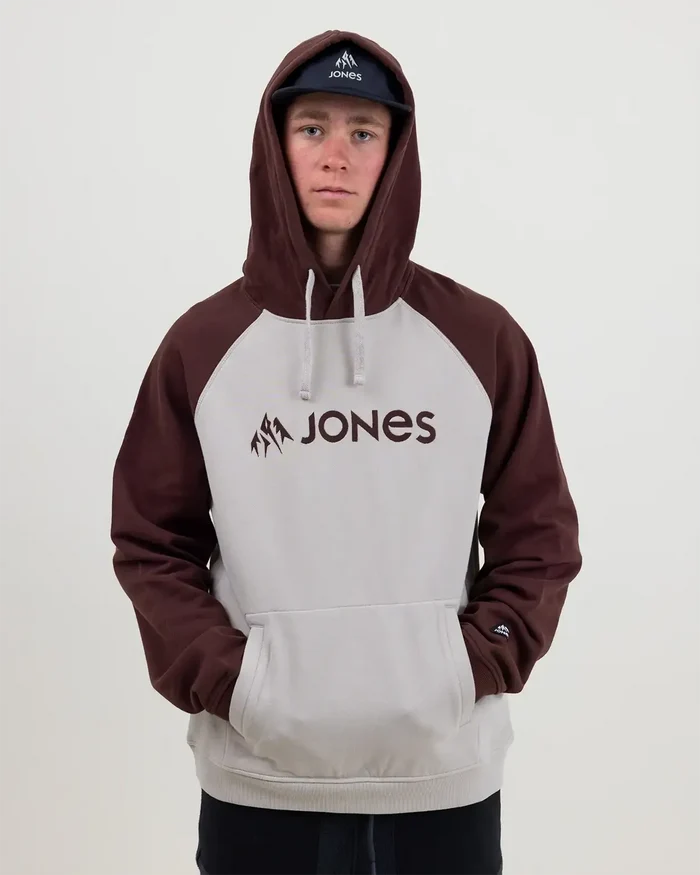 Truckee Organic Cotton Hoodie | Jones Truckee Organic Cotton Hoodie Jones Snowboards High Performance 7630949119568 J.26.HOM.TRH.GY.2S.1
