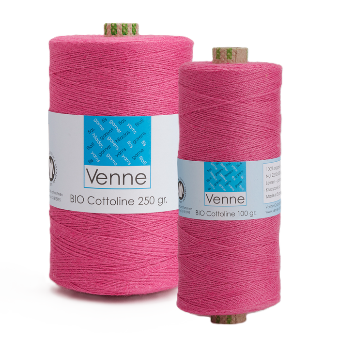 Venne Cottolin on 250 gram and 100 gram cones