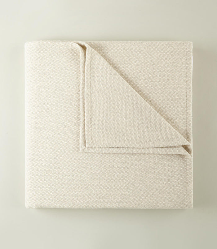 Vineyard cotton throw blanket, Linen