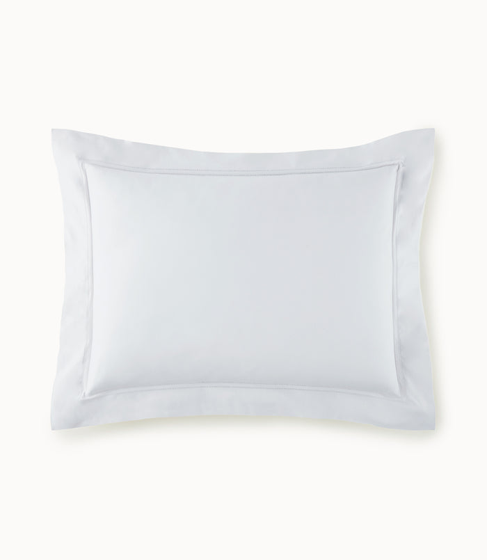 virtuoso sateen pillow sham in Ice