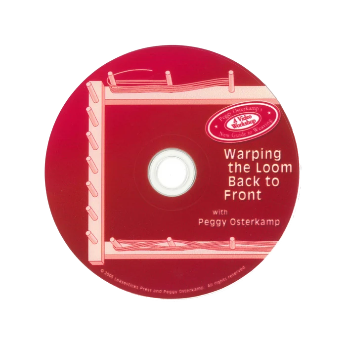 Warping the Loom Back to Front DVD