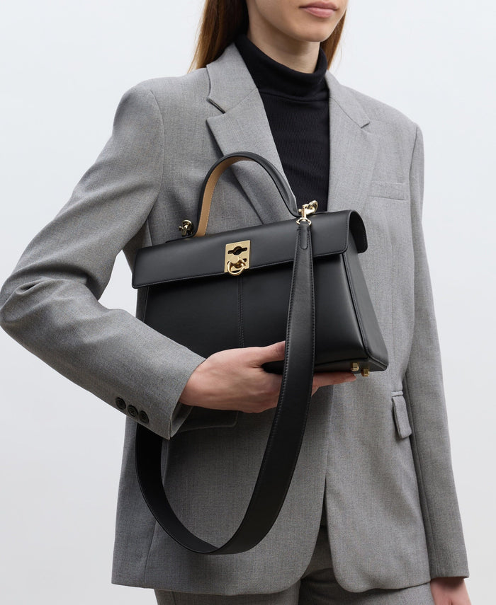 Wide Shoulder Strap - Black Wallet Chains Cafuné