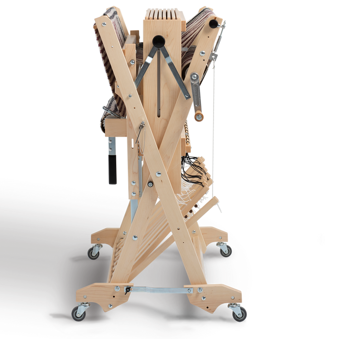 Baby Wolf 8-shaft loom and Wolf Stroller