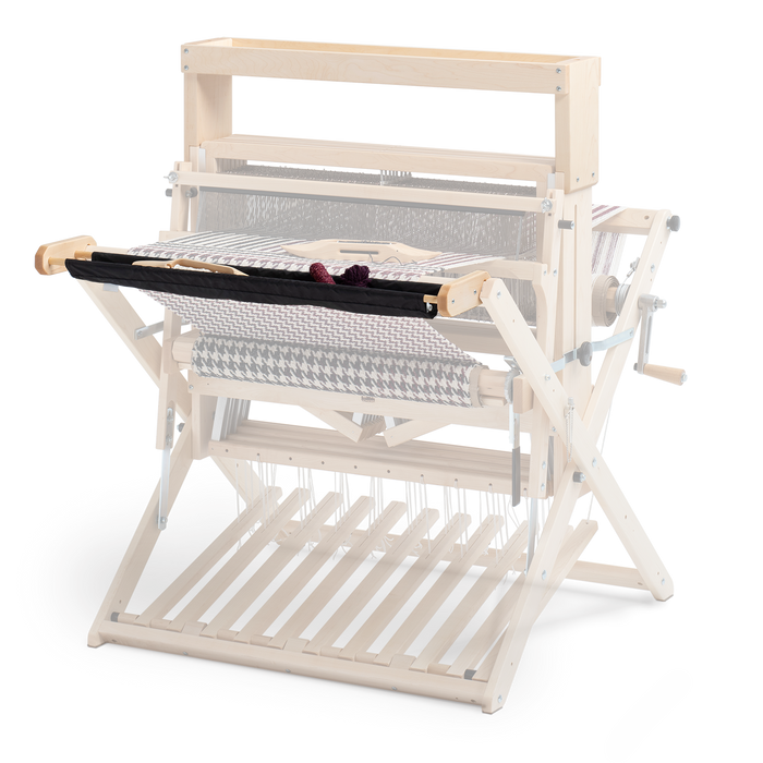 Baby Wolf 8-shaft loom with High Castle Tray and Trap