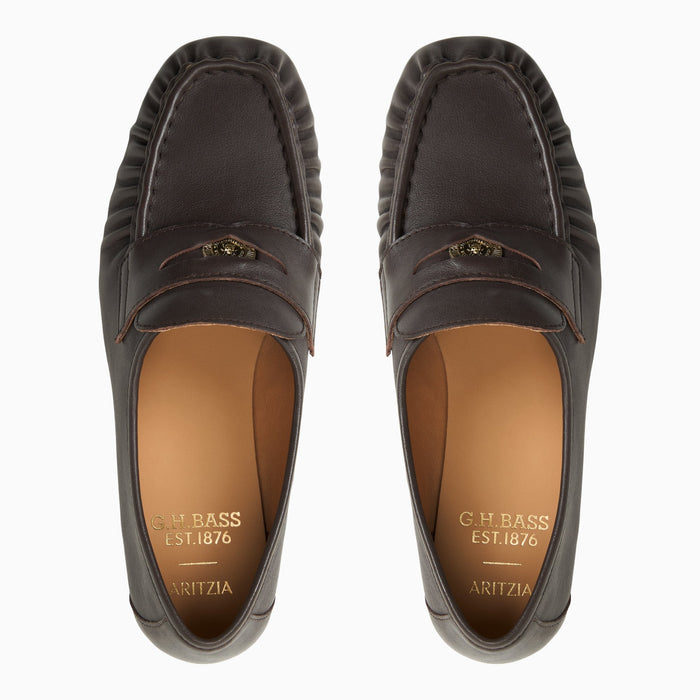 Women's G.H.BASS x Aritzia Milton Coin Penny Loafer