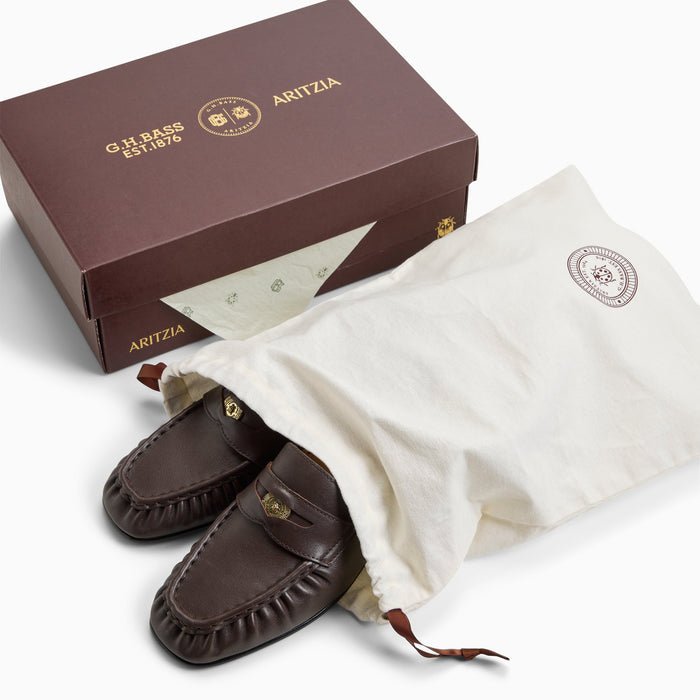 Women's G.H.BASS x Aritzia Milton Coin Penny Loafer