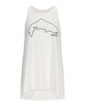 Women's Trout Outline Tank Top