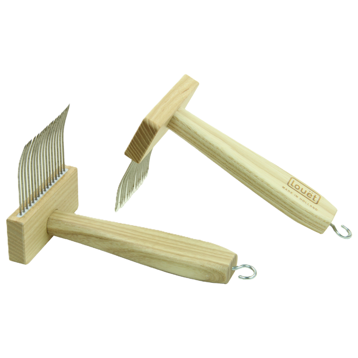 single row wool combs
