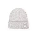 Front View of Topo Designs Work Cap in "Light Heather Gray"