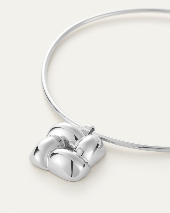 JENNY BIRD Woven Square Collar Silver Collar For Women