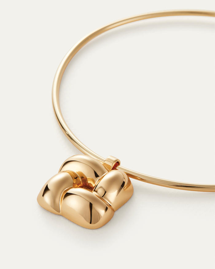 JENNY BIRD Woven Square Collar Gold Collar For Women