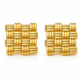 Woven Square Earring