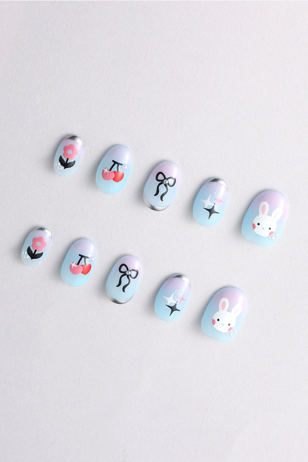 XO Bunny by Alice Lee- Press-on Nails