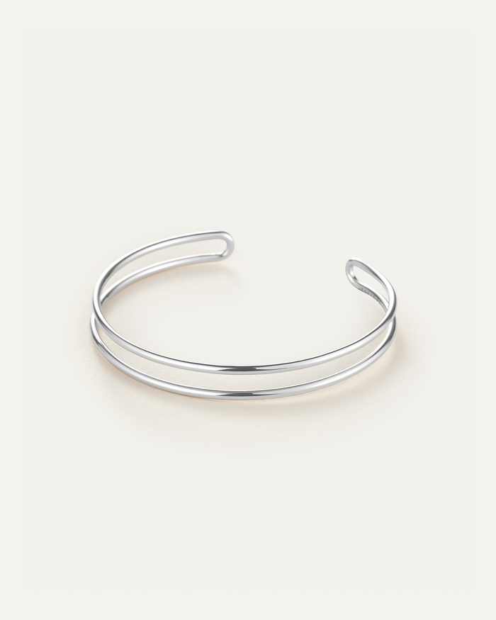 JENNY BIRD Yaya Arm Cuff Silver Arm Cuff For Women