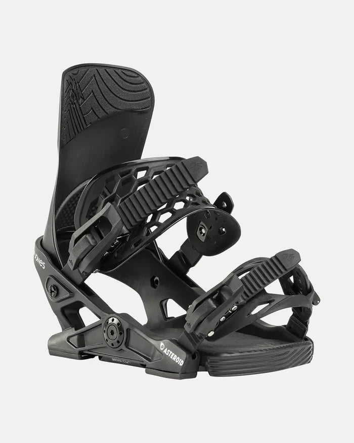 Youth Asteroid Snowboard Binding | Jones Youth Asteroid Snowboard Binding Jones Snowboards High Performance 7630463494936 J.25.BNU.AST.BK.2S.1