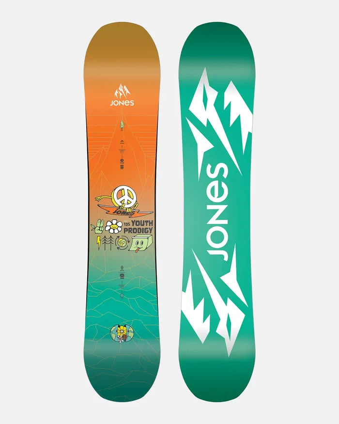 Youth Prodigy Snowboard | Jones Youth Prodigy Snowboard Jones Snowboards High Performance
