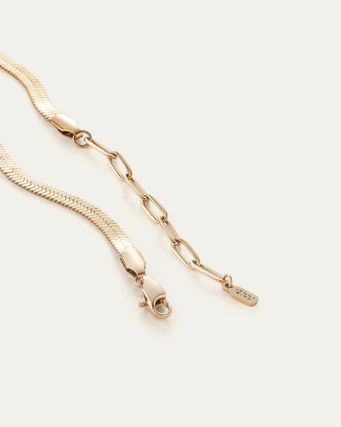 JENNY BIRD Waterproof Zeina Anklet Gold Anklet For Women