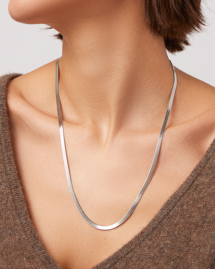 JENNY BIRD Waterproof Zeina Chain Silver Chain For Women